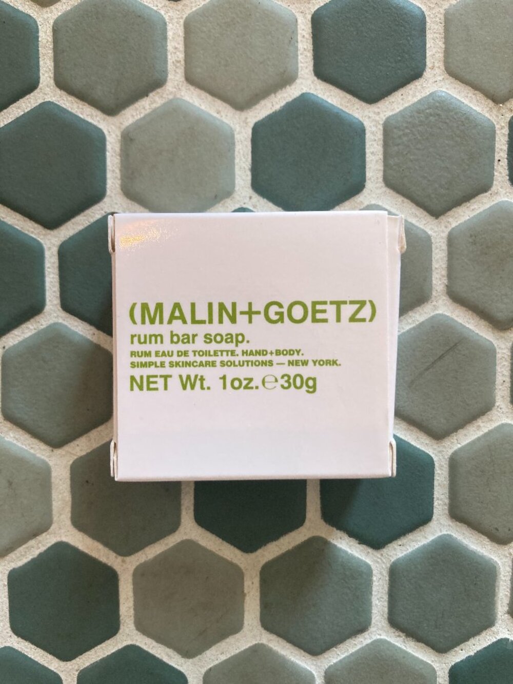 Lot of 100 MALIN + GOETZ Rum Bar Soaps 1 oz. individually boxed - NEW